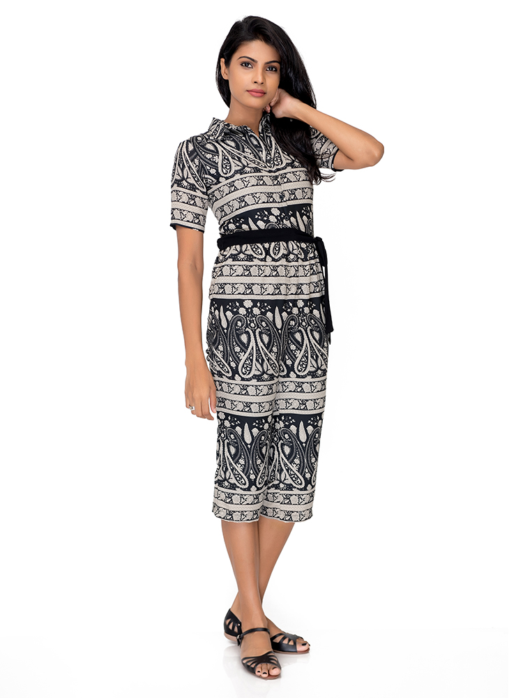 Printed Jump Suite (Women / Jump Suits) Molly Sri Lanka