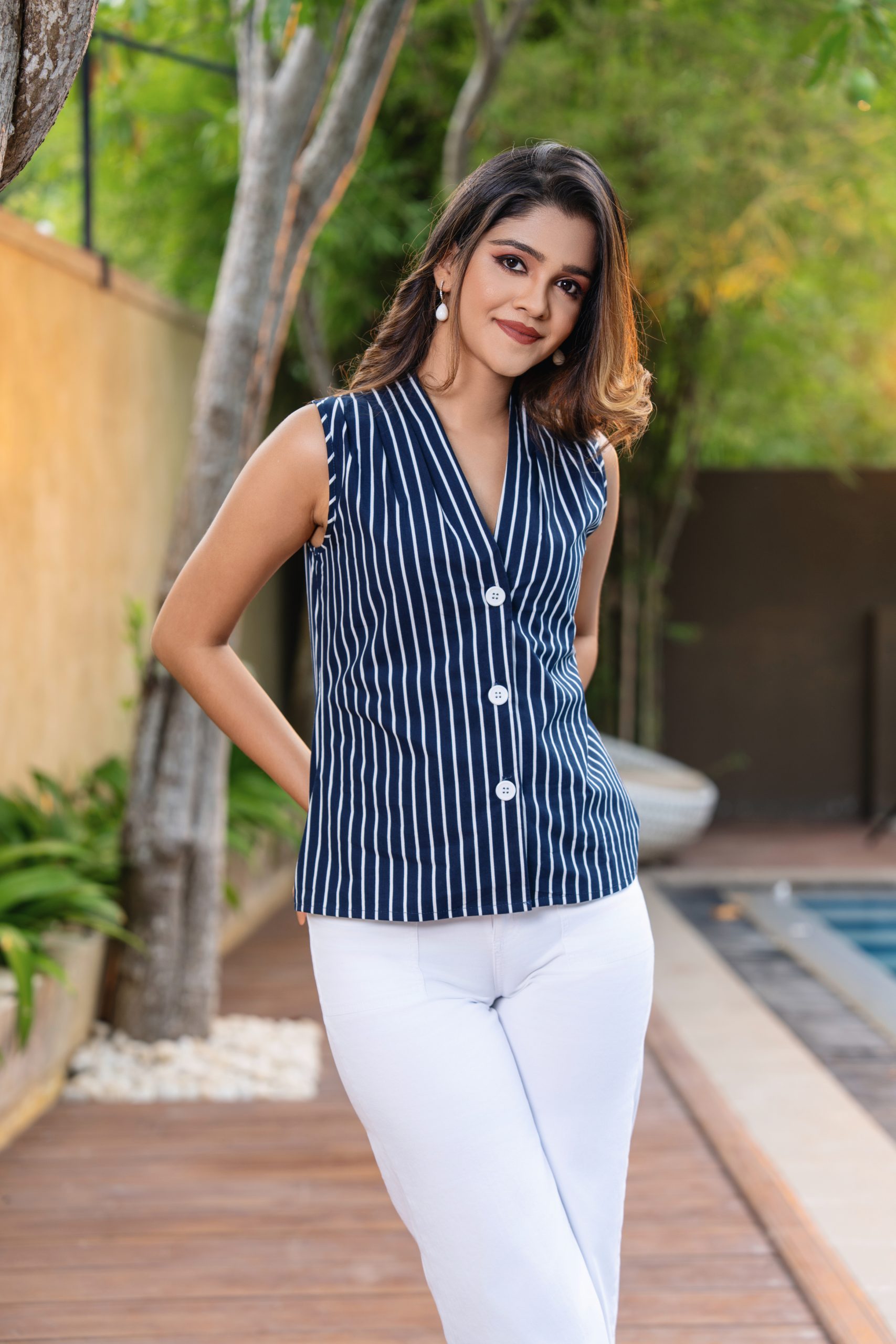 Stripe Blouse 