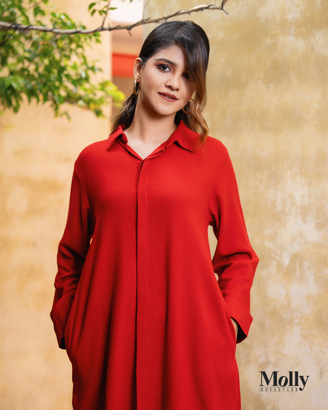 Curve Shirt Dress