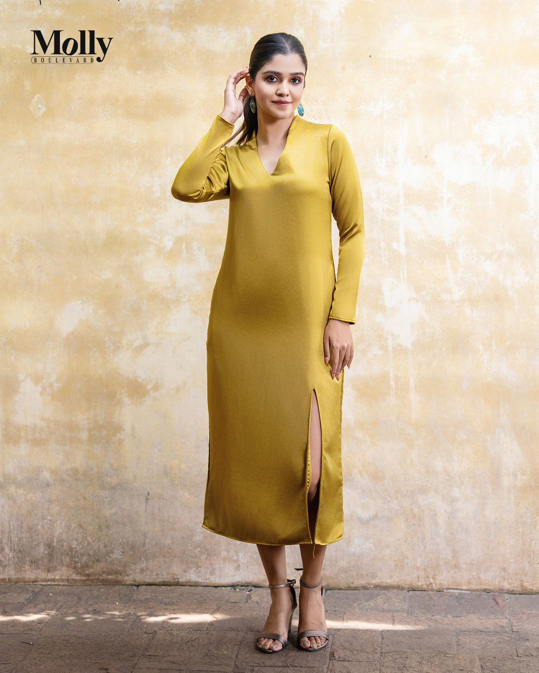 Hand emb dress