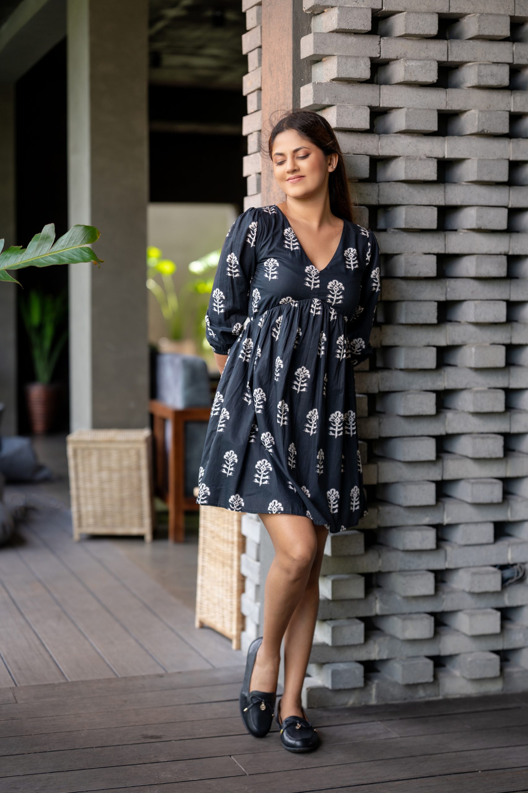 Block print  dress