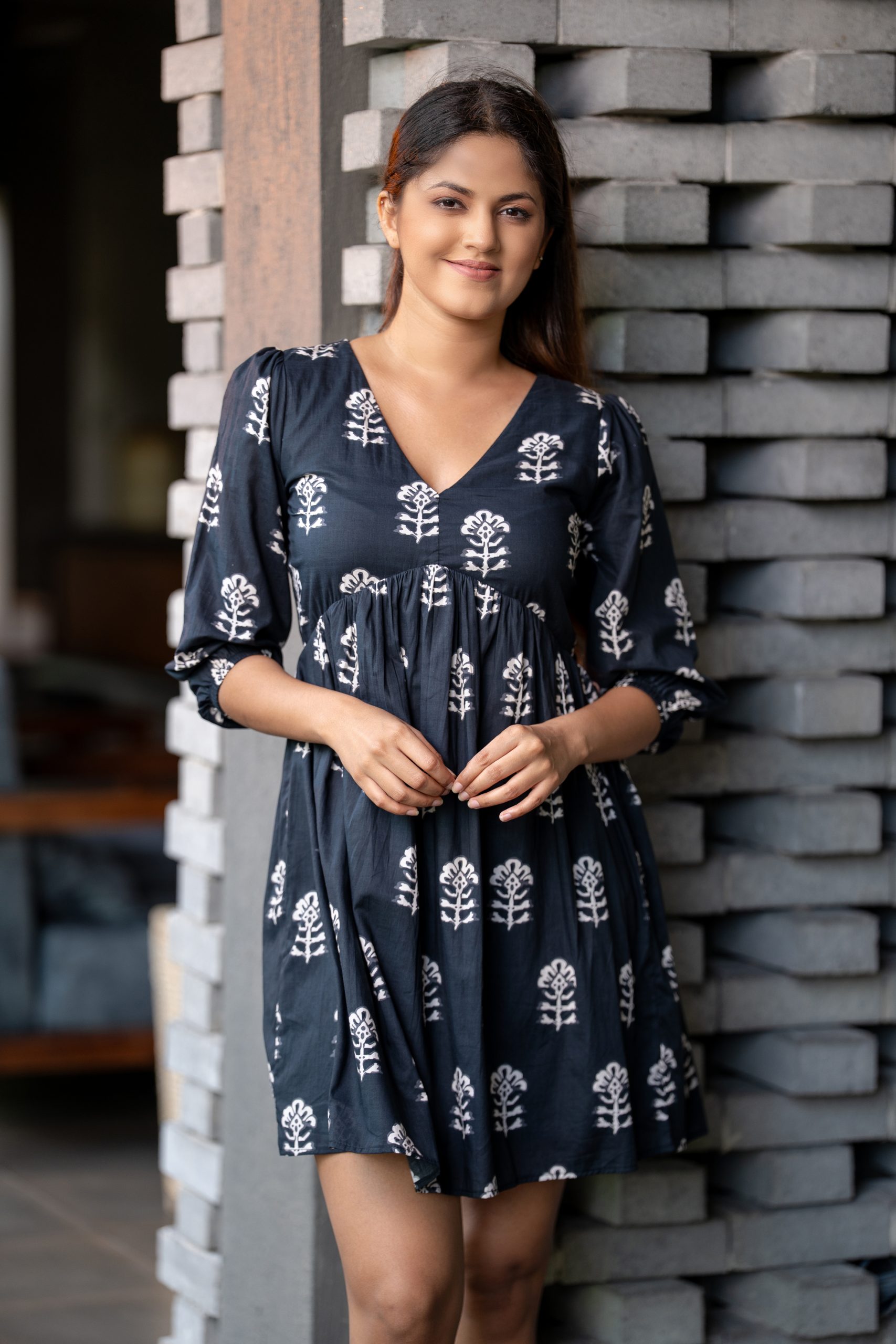 Block print  dress
