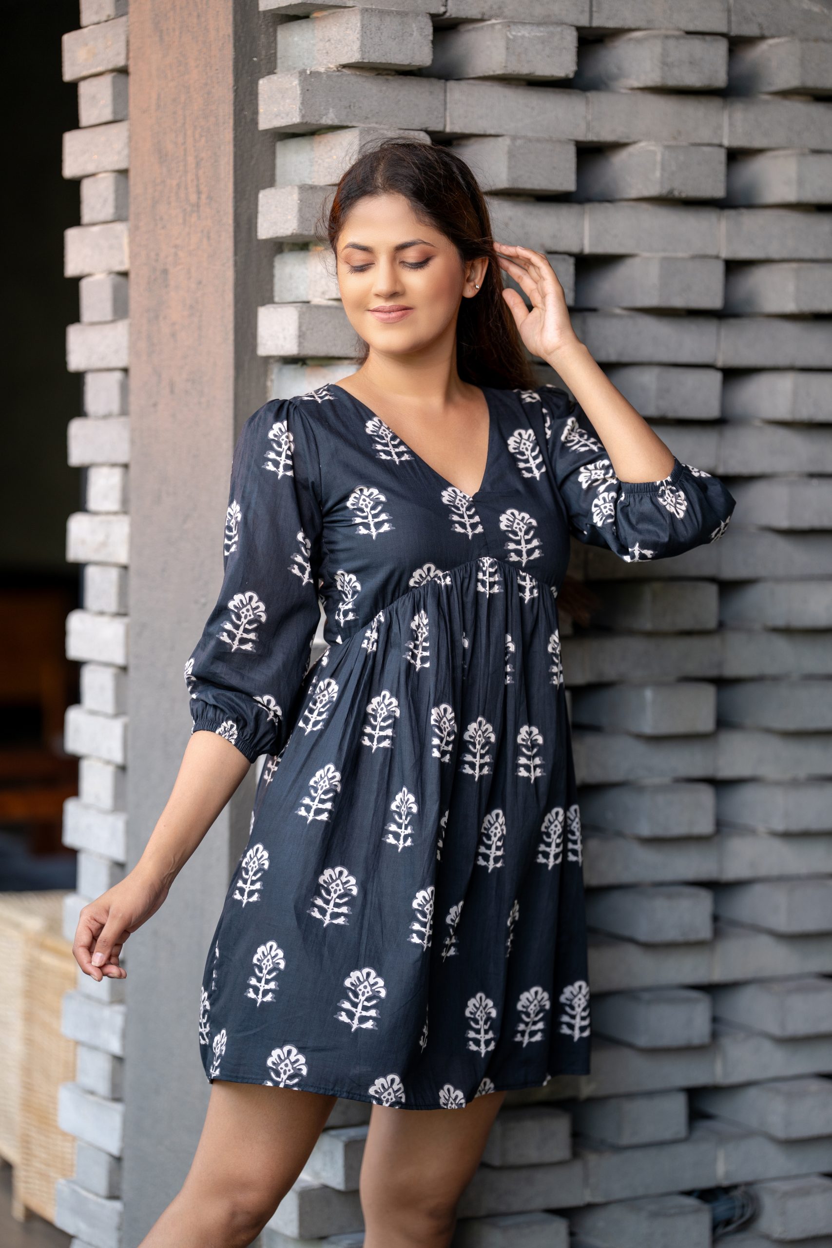 Block print  dress