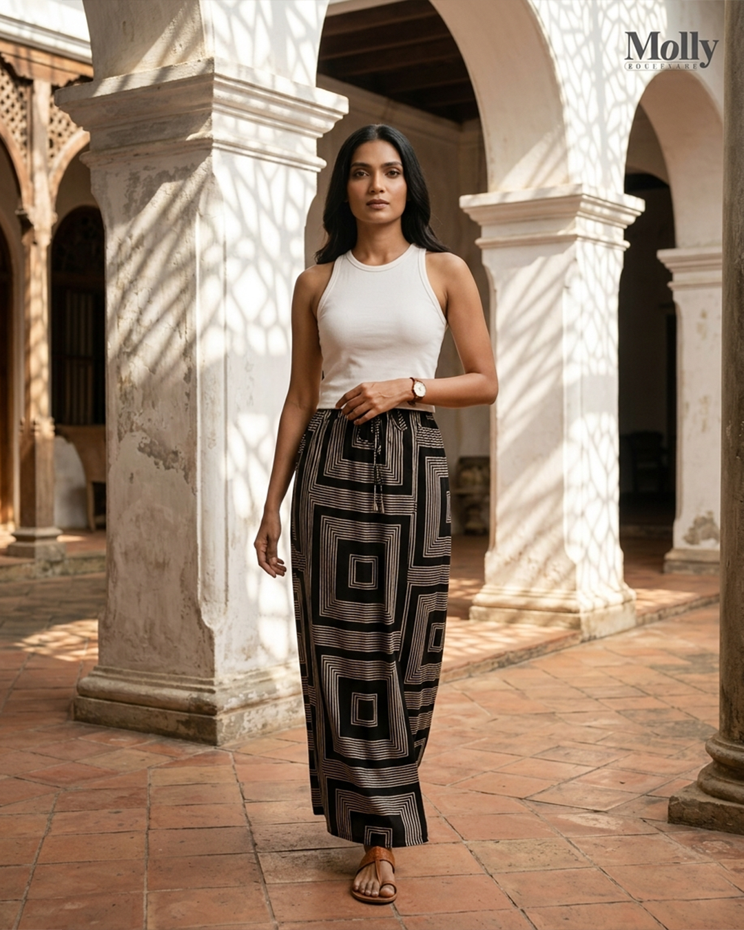 Knot skirt 