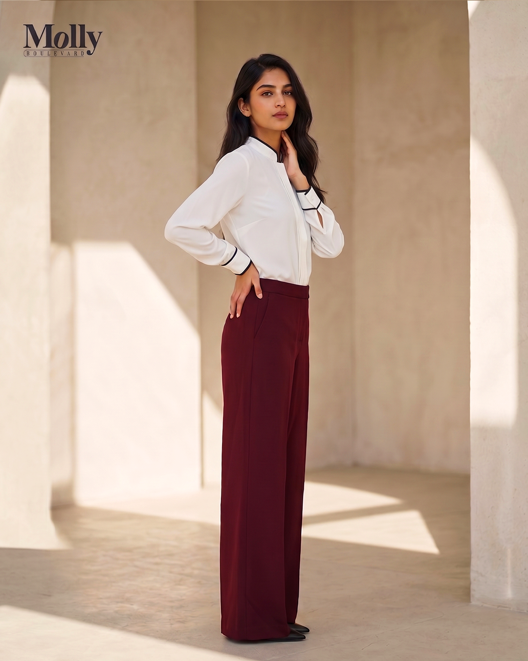 Pipping blouse 