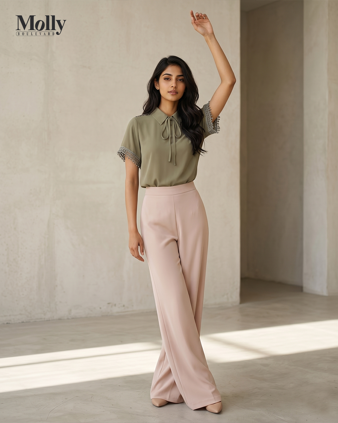 Knot blouse 