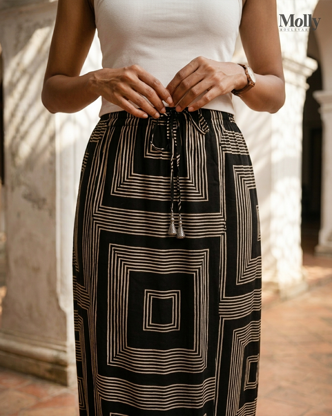 Knot skirt 