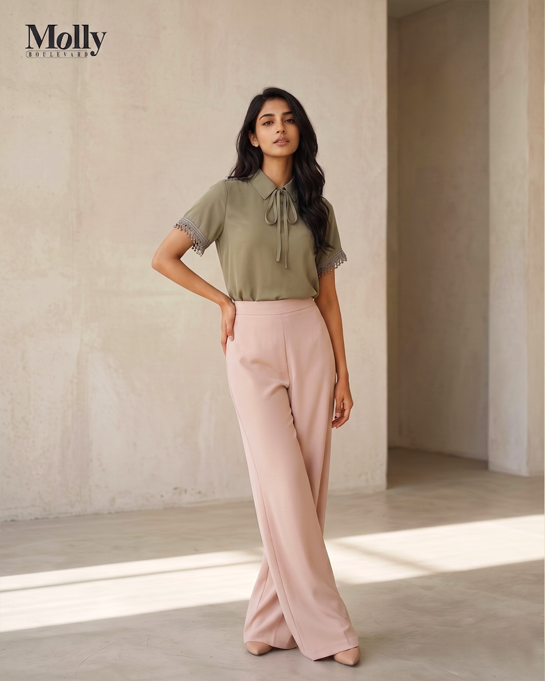 Knot blouse 
