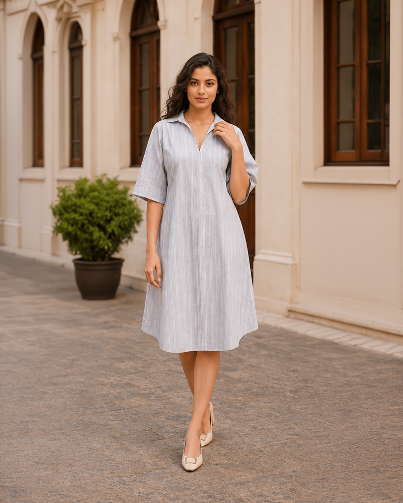 Stripe Oversize Dress