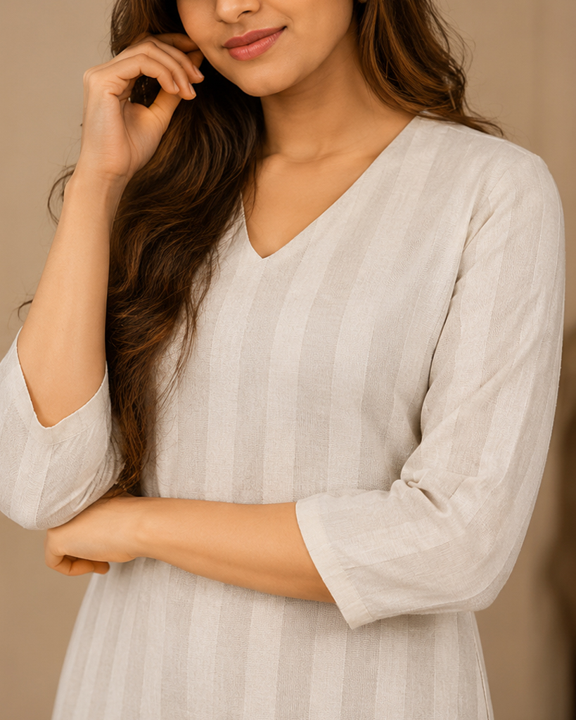 V Neck Dress