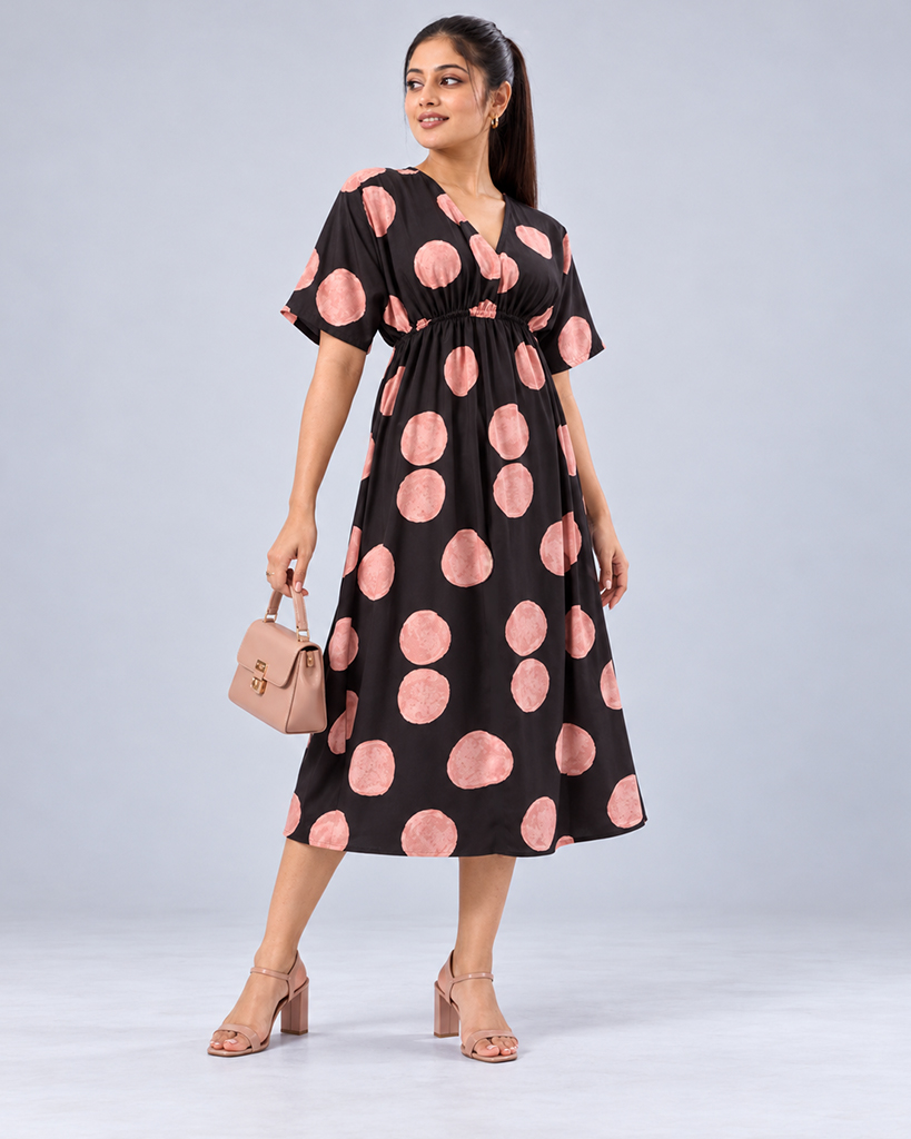Digital Print Dress
